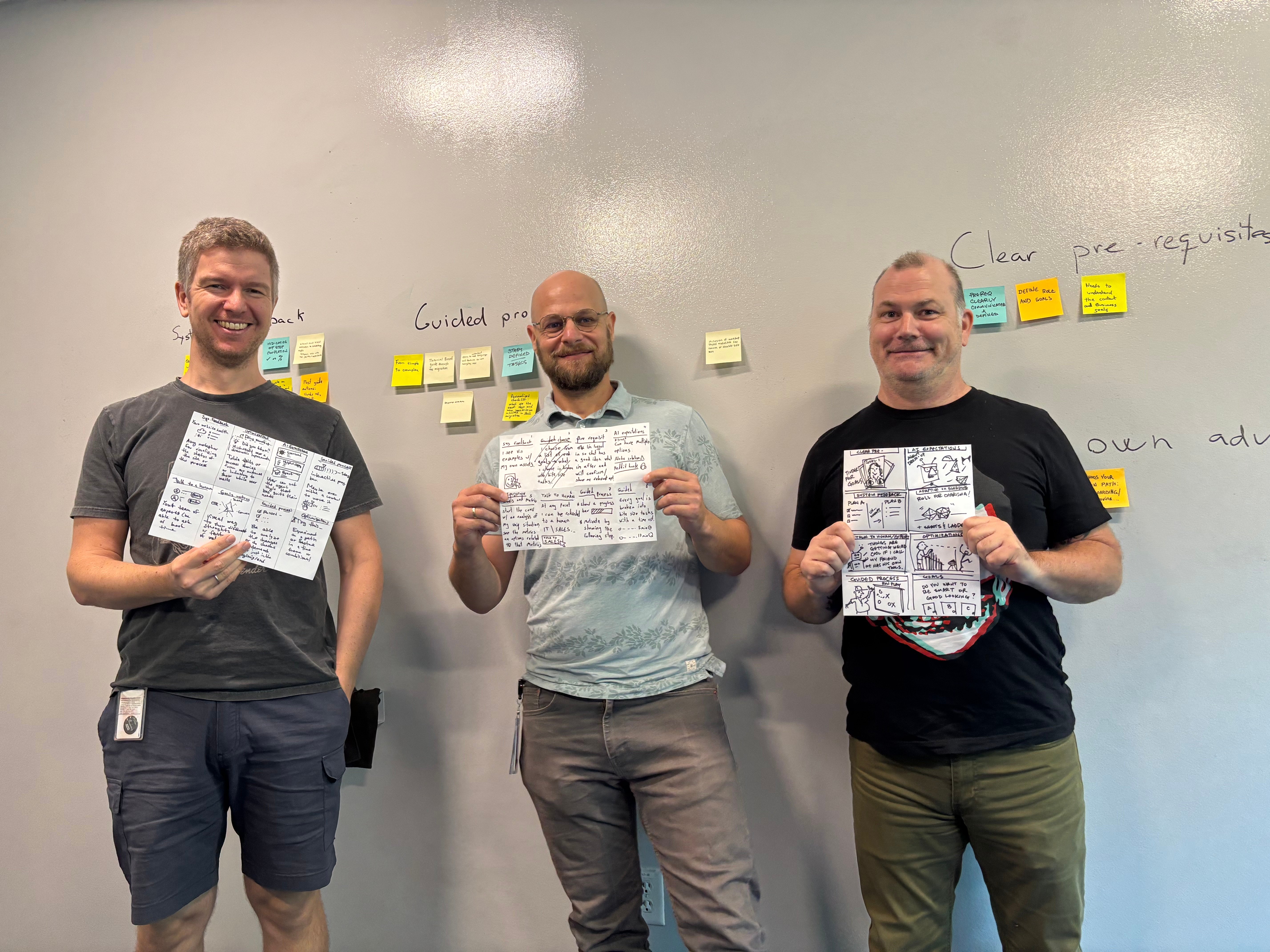 Team brainstorming session at Adobe